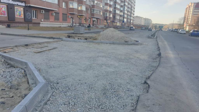 В Благовещенке вновь перенесли дату открытия перекрёстка Институтской – Кантемирова