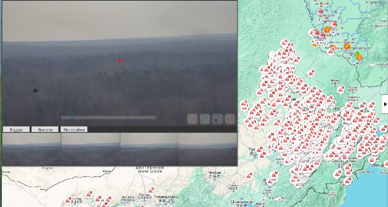 Амурскую область снова накрыл дым из Китая, Роспотребнадзор проверил воздух