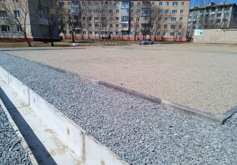 В Завитинске начал преображаться сквер, за который проголосовали жители