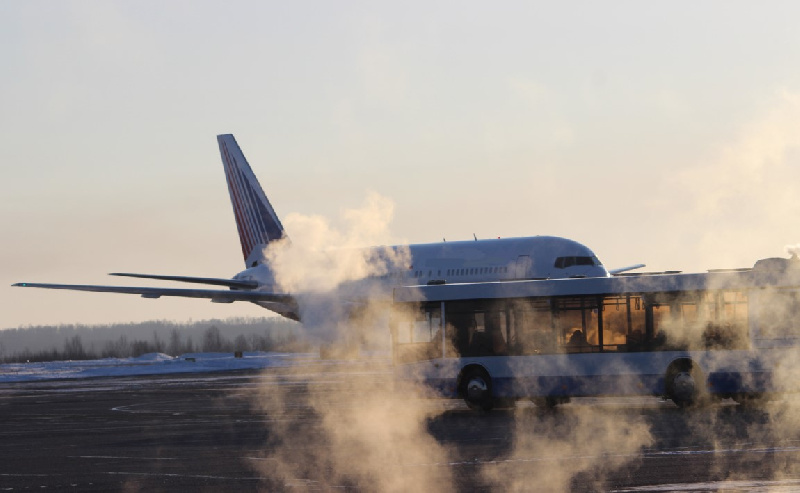 Boeing, летевший из Красноярска в Благовещенск, совершил экстренную посадку в Чите