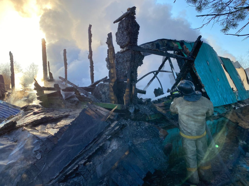 В Приамурье на месте пожара нашли тело 19-летнего парня