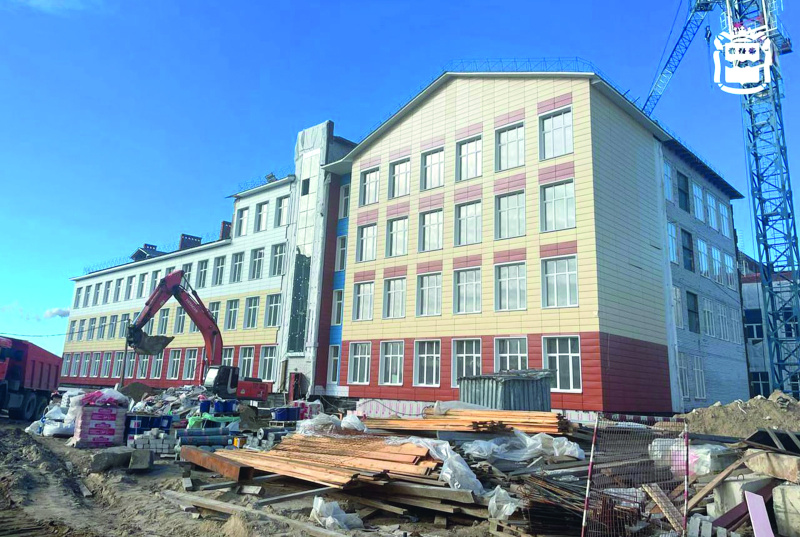 В Благовещенске завершается строительство школы для 1500 учеников - 2x2.su