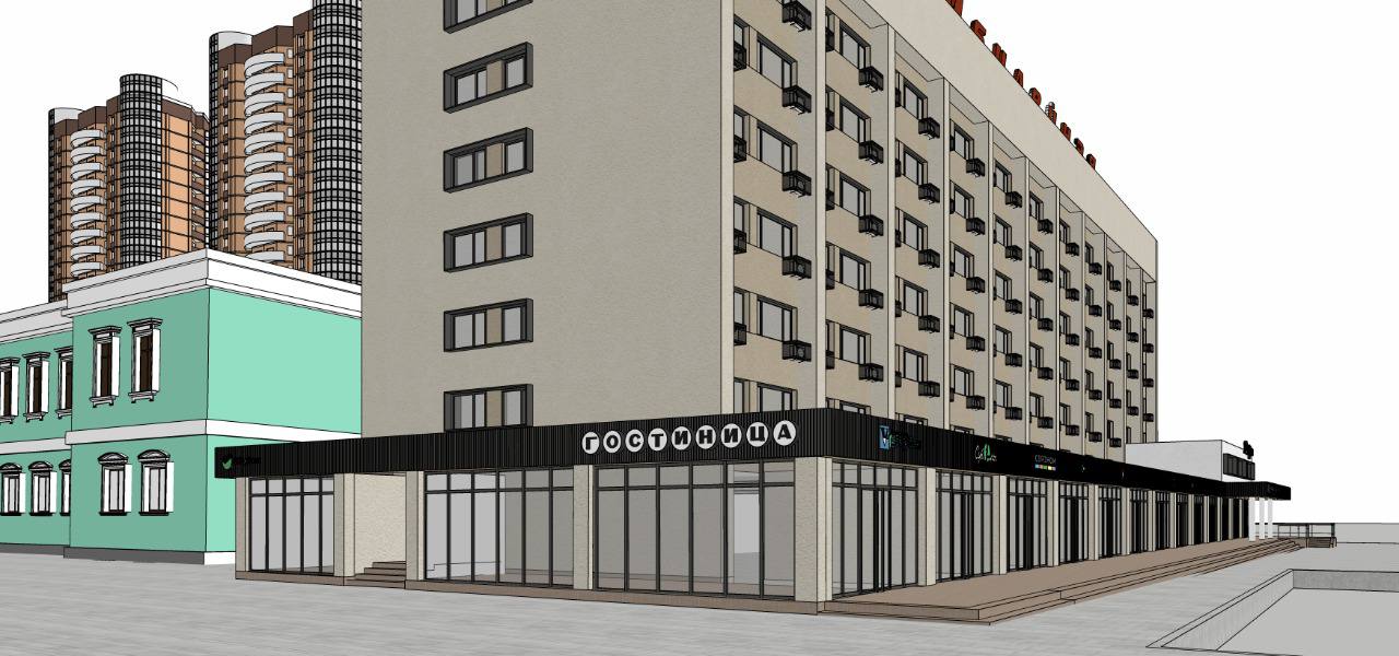 Гостинице «Юбилейной» в Благовещенске вернут исторический облик 60-х годов - 2x2.su картинка 2