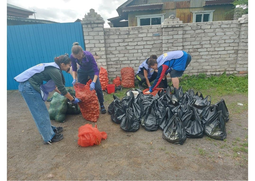 В Благовещенске завершился сбор вещей для подтопленцев