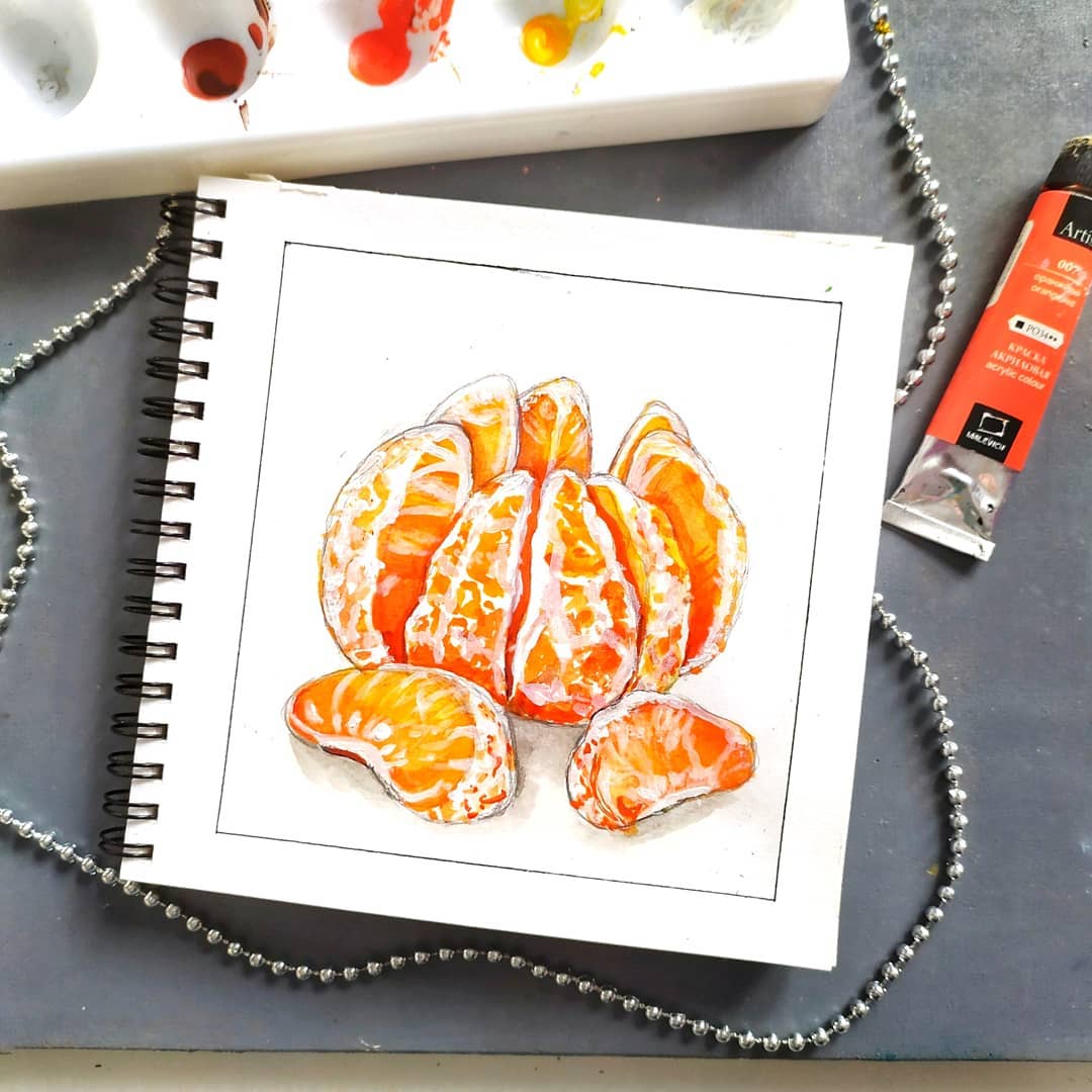 Прикосновение – боль: девочка-бабочка из Свободного рисует картины - 2x2.su картинка 4