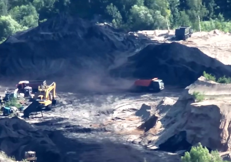 В Приамурье группировка незаконно добыла уголь на сумму в 65 млн рублей