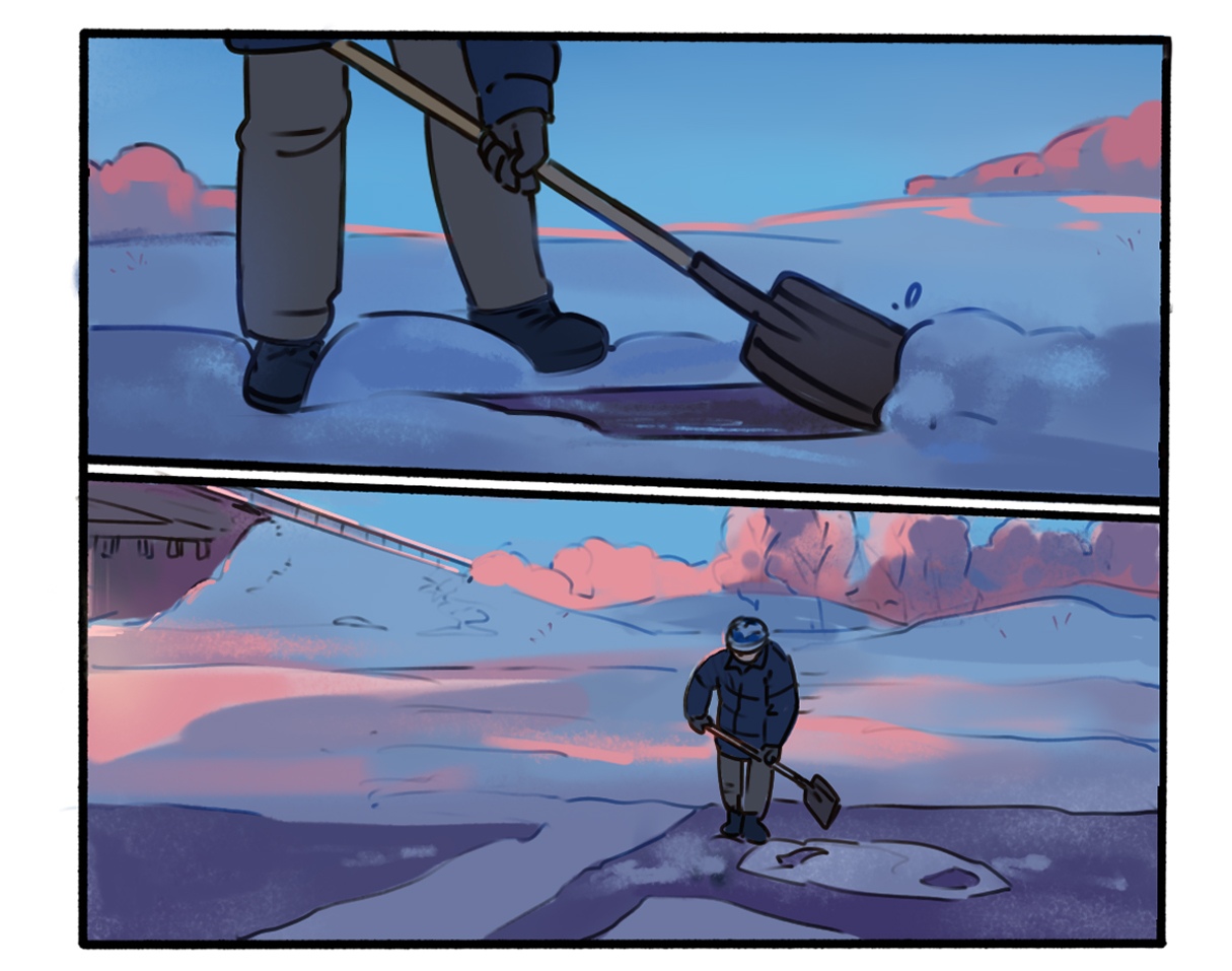 Об амурском художнике Валерии Мельникове нарисовали комикс - 2x2.su картинка 8