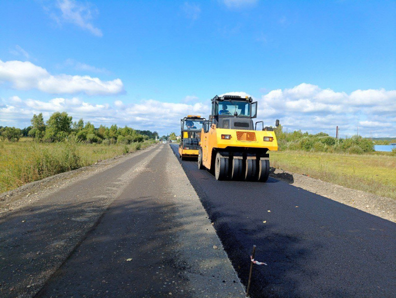 В Приамурье ремонтируют дороги через Новобурейский: фотоотчет - 2x2.su