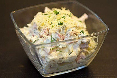 Рецепт салата «Русская красавица» - 2x2.su