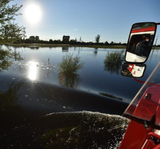 В Белогорском районе вода пошла на спад - 2x2.su