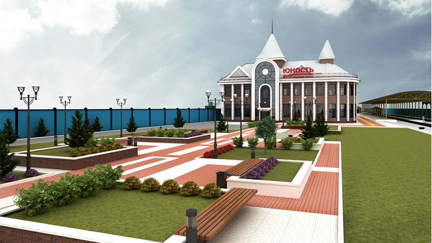 В Свободном самая длинная детская железная дорога России обзаведётся 2-этажным вокзалом - 2x2.su картинка 2