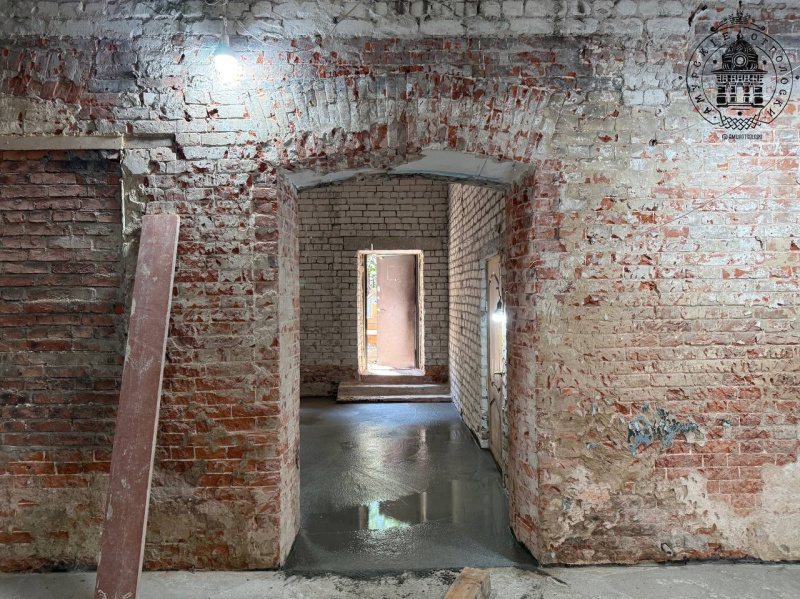 Как идет ремонт на пожарной каланче Благовещенска: фоторепортаж - 2x2.su