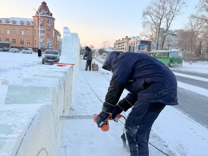Хабаровские художники создадут ледяные фигуры в Белогорске - 2x2.su
