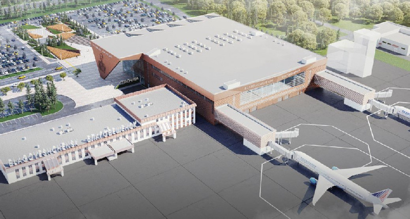 Новый международный терминал в аэропорту Благовещенска откроется в 2025 году