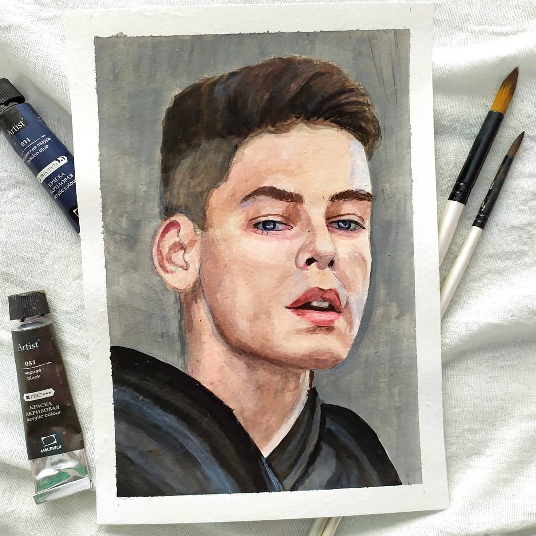 Прикосновение – боль: девочка-бабочка из Свободного рисует картины - 2x2.su картинка 8