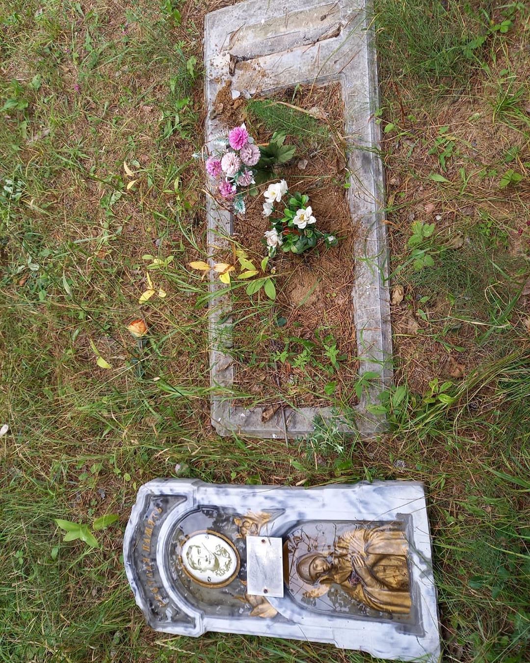 В Приамурье малолетние вандалы разгромили кладбище - 2x2.su картинка 2