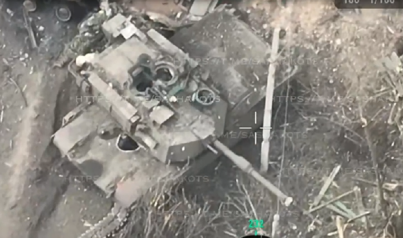 Стало известно, как БПЛА «Упырь» под Авдеевкой уничтожил танк Abrams - 2x2.su