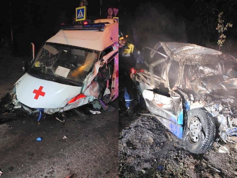 Фото ДТП в Нижнем Тагиле с машиной скорой помощи опубликовали в Сети, погибли пять человек - 2x2.su