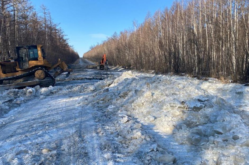 Сразу в нескольких районах области сильные наледи затрудняют движение автотранспорта - 2x2.su