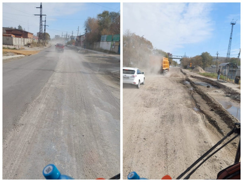 «Работы не ведутся»: благовещенцы рассказали о затянувшемся ремонте улицы Красноармейской