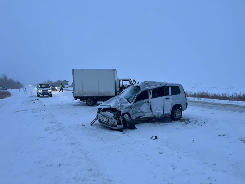 В Амурской области в ДТП на встречной полосе погиб водитель Toyota Probox