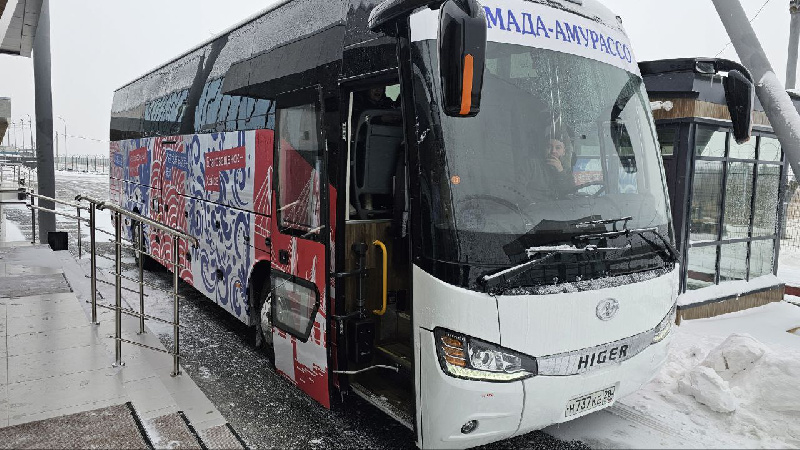 Из Благовещенска в Хэйхэ по новому мосту начали курсировать автобусы  - 2x2.su