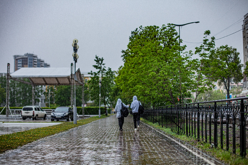 Погода в Благовещенске на сегодня: дождь и грозовые ливни
