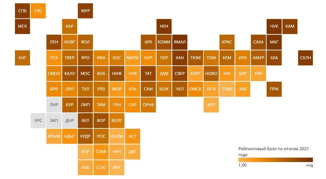 Приамурье заняло 30 место в рейтинге по материальному благополучию регионов