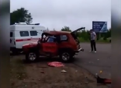В Приамурье произошло жёсткое ДТП с пострадавшим  - 2x2.su