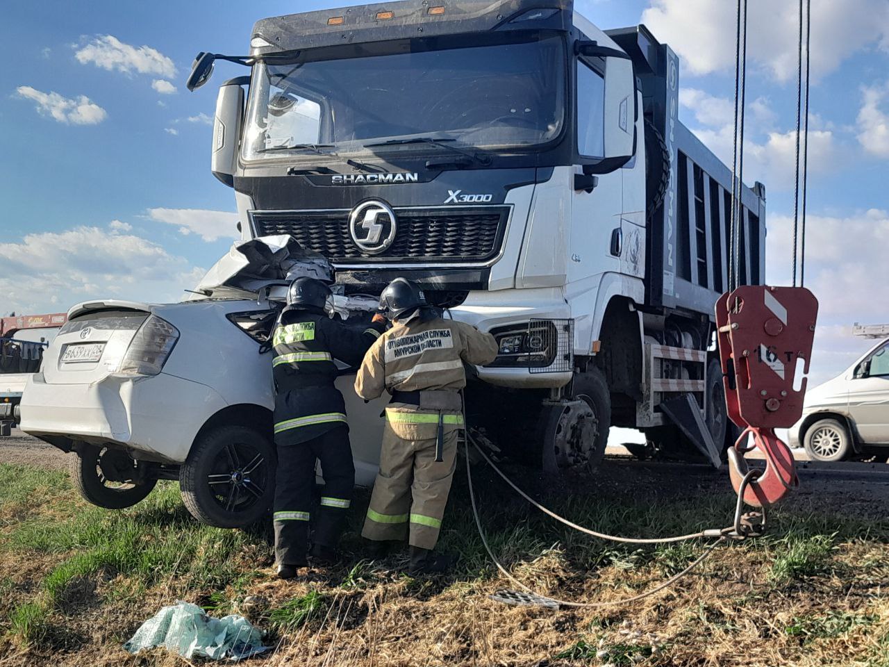 На месте смертельного ДТП на амурской трассе понадобилась помощь пожарных |  08.05.2024 | Благовещенск - БезФормата