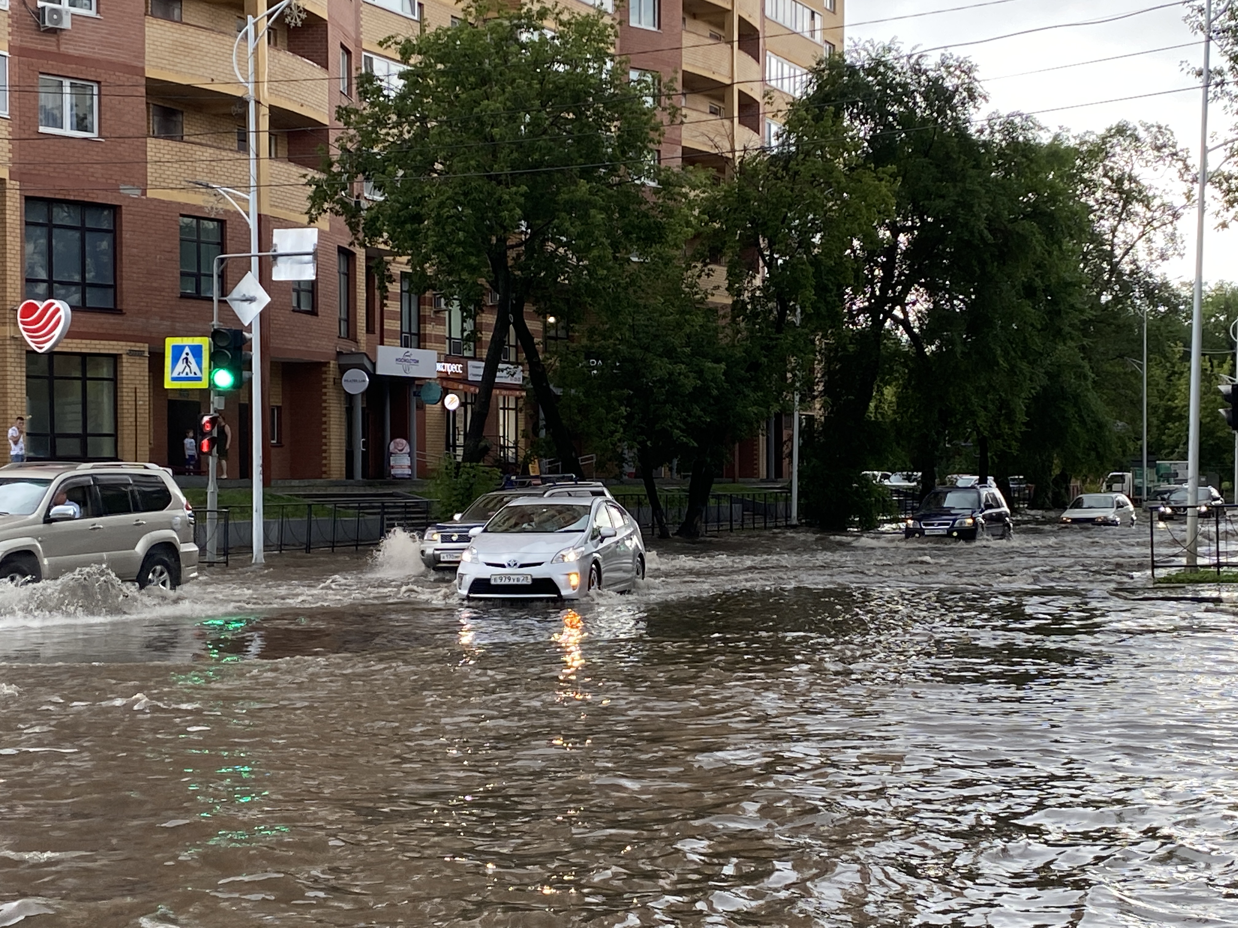 Сегодня после. Благовещенск потоп. Благовещенск потоп 2018. Ливень. Улицы после дождя.