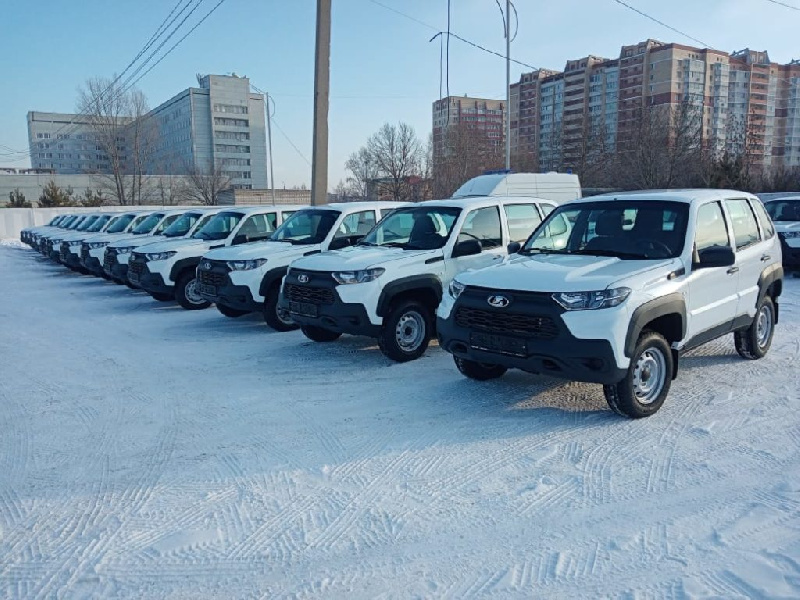 Для амурских медучреждений закупили 20 новых автомобилей  - 2x2.su