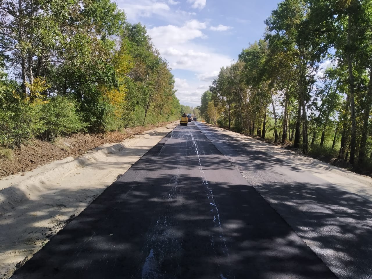 В рамках нацпроекта продолжается ремонт автодороги Белогорск - Серышево |  25.08.2022 | Благовещенск - БезФормата