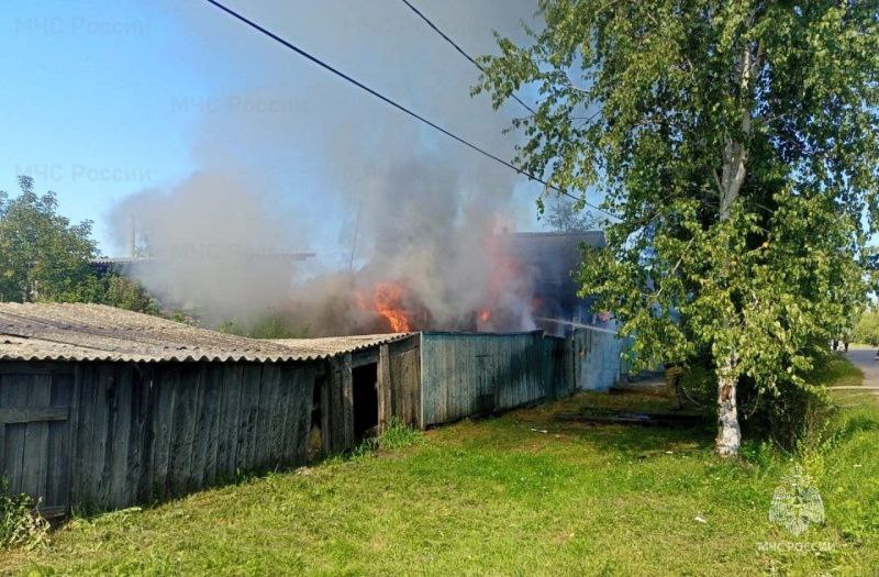 В Завитинске маленькие дети, играясь, сожгли гараж у дома - 2x2.su картинка 3