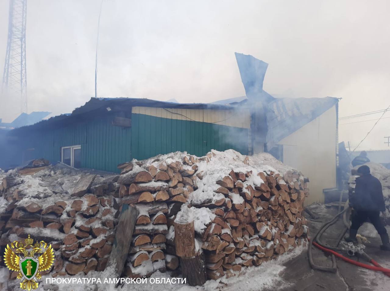 В амурском селе Гудачи горела котельная: без тепла остались дома и здания - 2x2.su картинка 2