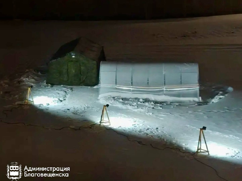 В Благовещенске на Амуре в ближайшие дни начнут готовить купель  - 2x2.su