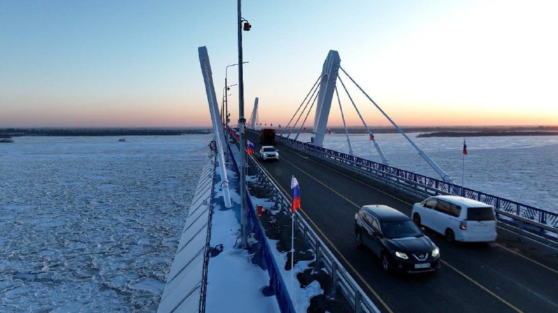 В Благовещенске запустили движение по новому зейскому мосту - 2x2.su картинка 3