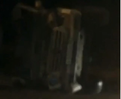 В Благовещенске перевернулось дорогое авто: пострадали трое - 2x2.su