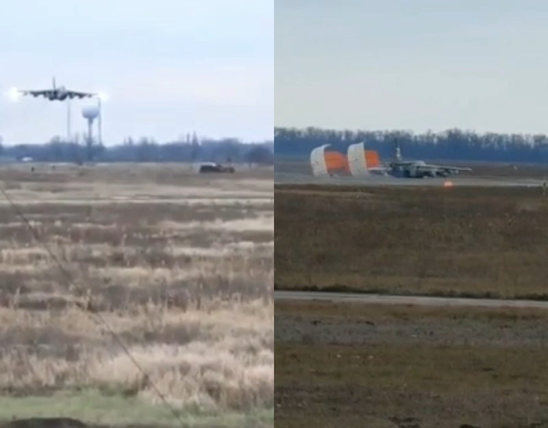 Видео с героической посадкой Су-25, подбитого ВСУ, вирусится в соцсетях - 2x2.su
