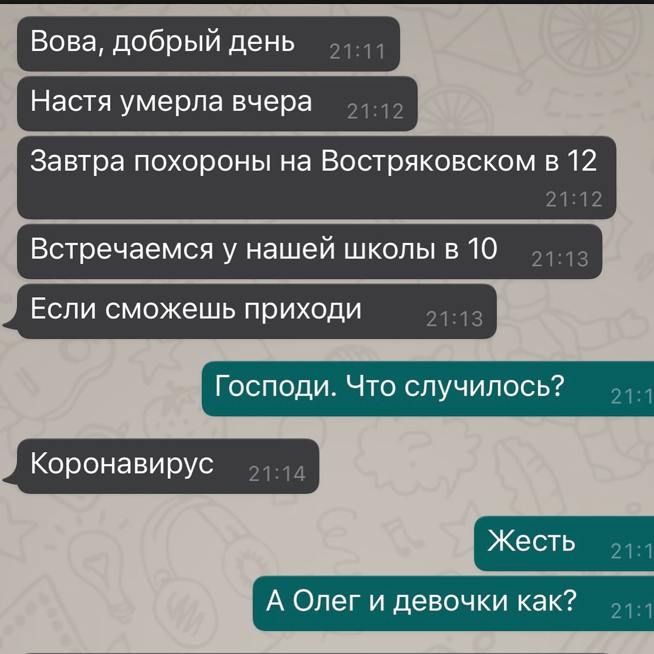 В Москве умерла женщина, которая специально заразила коронавирусом себя и родных - 2x2.su картинка 2