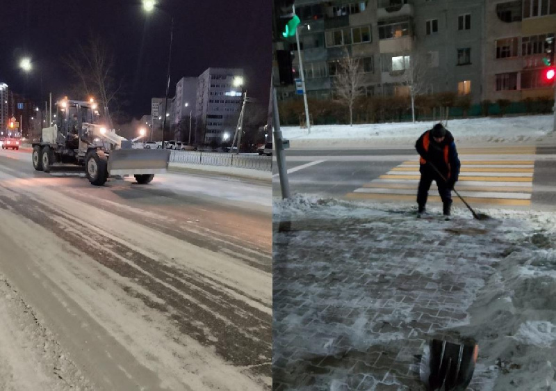 Гололёд и накат: благовещенцы недовольны уборкой улиц после снегопада - 2x2.su