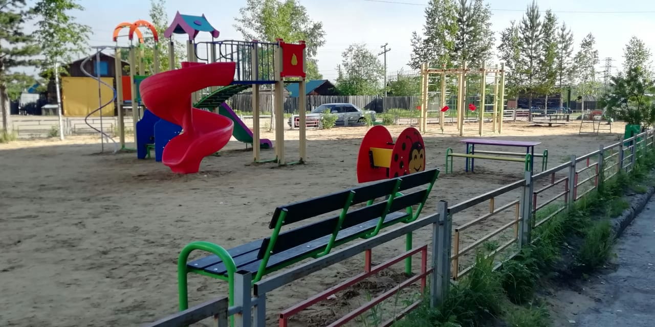 Новая современная детская площадка появилась в Сковородинском районе 