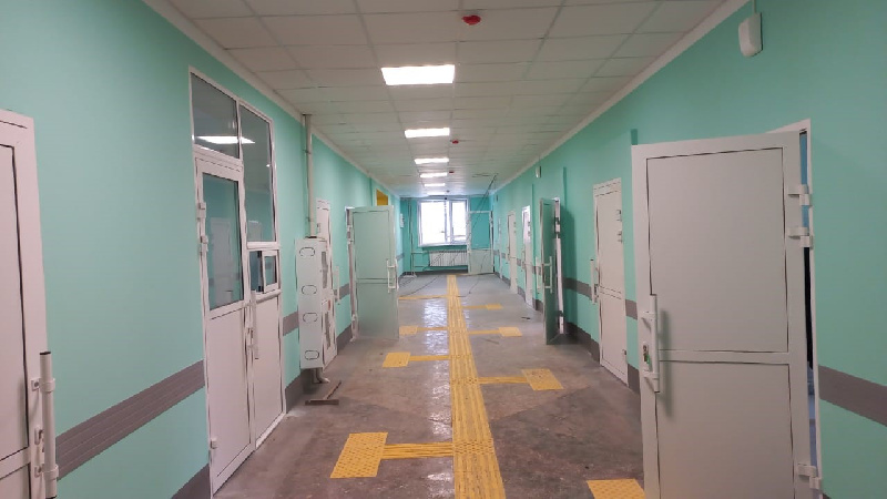 В Райчихинске отремонтировали детскую поликлинику благодаря выплатам из областного бюджета - 2x2.su