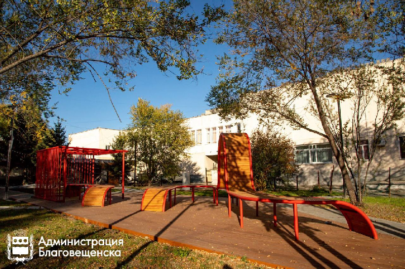 В Благовещенске готовят к открытию сразу четыре новых сквера - 2x2.su